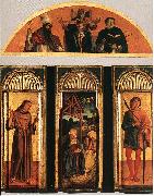 Nativity Triptych BELLINI, Giovanni